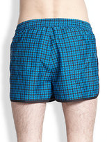 Thumbnail for your product : Marc by Marc Jacobs Houndstooth Swim Trunks