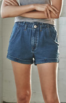 Thumbnail for your product : Bullhead Denim Co Knit Paperbag Waist Shorts