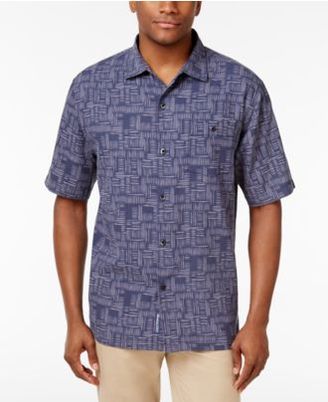 Tommy Bahama Men's Silk Thatch of the Day Shirt