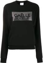 Thumbnail for your product : Gaelle Bonheur crystal embellished sweatshirt