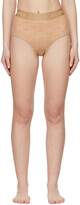 Thumbnail for your product : SKIMS Beige After Hours Briefs