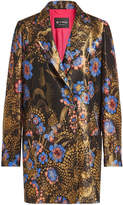 Etro Printed Blazer with Silk and 