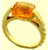 Thumbnail for your product : David Yurman 18K Yellow Gold Citrine Fashion Deco Ring