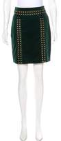 Thumbnail for your product : Pierre Balmain Velvet Mini Skirt