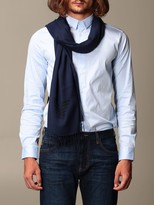 Thumbnail for your product : Emporio Armani Scarf Wool Scarf With Logo