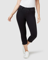 Thumbnail for your product : Jeanswest Women's Jeans - Kara Curve Embracer skinny capri Black 18 - Size One Size, 14 at The Iconic