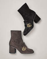 Thumbnail for your product : Gucci Suede 75mm Ankle Boot