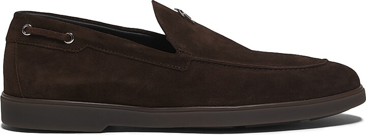 Men's Berth Suede Loafers - Brown Velvet - Size 7