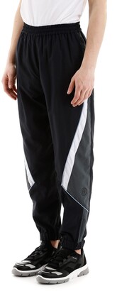 Martine Rose TRACKPANTS L Blue,Green,White Technical