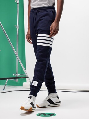 Thom Browne 4-bar Cotton-jersey Track Pants