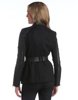 Thumbnail for your product : BCBGMAXAZRIA Belted Asymmetrical Zip Jacket