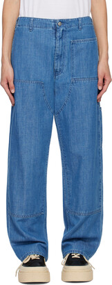 MM6 MAISON MARGIELA Blue Workwear Jeans