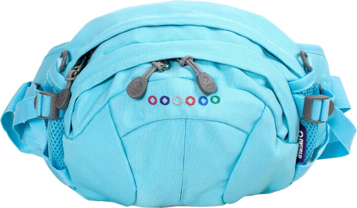 J World New York J World Unisex Pony Multi Compartment Waist Bag, Seafoam