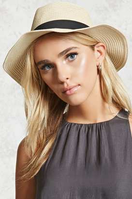 Forever 21 Pleated Straw Fedora