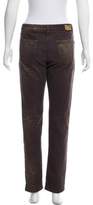 Thumbnail for your product : Etro Printed Mid-Rise Jeans