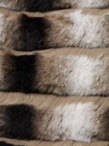 Thumbnail for your product : Glamour Puss Rex Rabbit Fur Three-Quarter Sleeve Corded Coat
