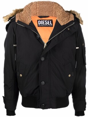 diesel jacket black