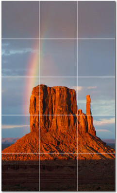 Picture-Tiles.com Famous Places Photo 12'' x 12'' Satin Ceramic Decorative Mural