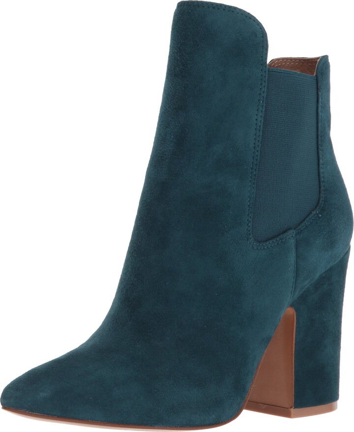 Teal suede boots Clearance
