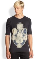 Thumbnail for your product : Diesel Black Gold Studded Cotton Tee