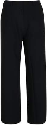 boohoo Plus Tailored High Waisted Wide Leg Trousers