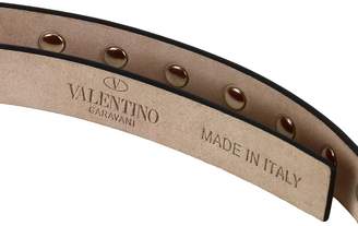 Valentino Garavani Belt Adjustable Rockstud Spike Belt 1.5cm Wide