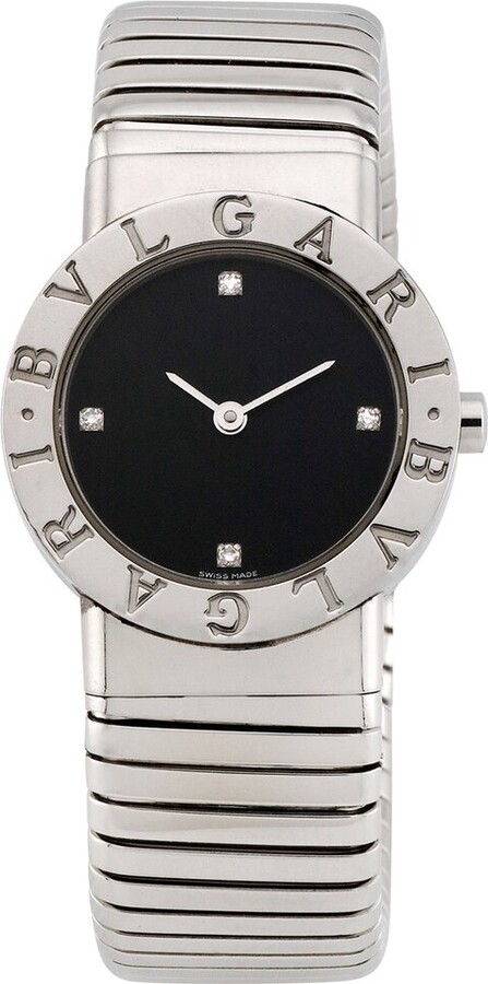 Bvlgari Women's Tubogas Diamond Watch (Authentic Pre-Loved)