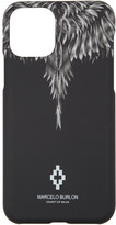 Thumbnail for your product : Marcelo Burlon County of Milan Black and White Sharp Wings iPhone 11 Pro Case