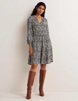 Thumbnail for your product : Boden Notch Neck Tiered Dress