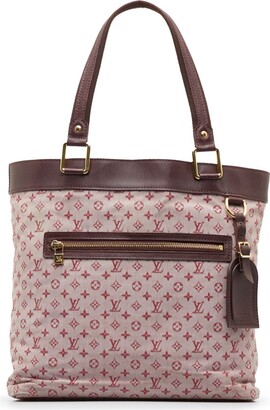 Louis Vuitton Pink Canvas Mini Lin Mini Noe Bucket Bag - ShopperBoard