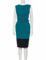 Thumbnail for your product : Roksanda Bateau Neckline Knee-Length Dress Blue