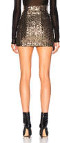 Thumbnail for your product : Redemption Asymmetric Sequins Skirt in Gold | FWRD