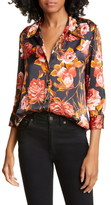 Thumbnail for your product : L'Agence Dani Silk Floral Shirt