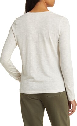 Caslon Long Sleeve V-Neck Shirt