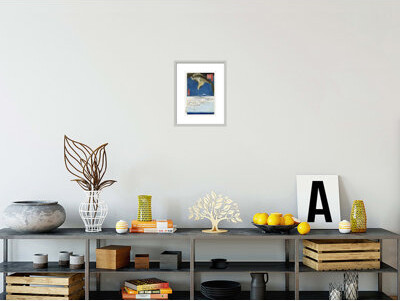 1000Museums One Hundred Thousand - Tsubo Plain at Susaki Fukagawa by Framed Giclee Print