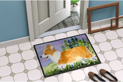 Corgi Non-Slip Indoor Door Mat