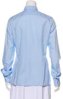 Thumbnail for your product : Maison Margiela Long Sleeve Button-Up Top