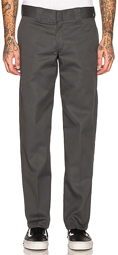 dickies slim work trousers