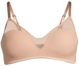 Thumbnail for your product : Le Mystere Sheer Illusion Wireless Bra