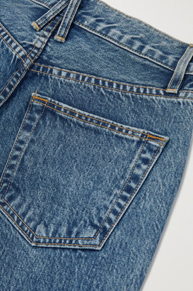 SLVRLAKE London High-rise Straight-leg Jeans - Mid denim
