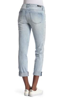 KUT from the Kloth Catherine Embroidered Boyfriend Jeans
