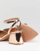 Thumbnail for your product : ASOS Design Scarlette Wide Fit Mid Heels