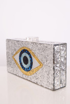 Thumbnail for your product : Rare Blue Multi Glitter Eye Clutch Bag