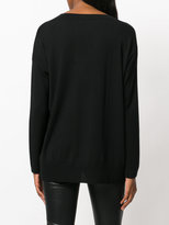 Thumbnail for your product : Allude V-neck jumper
