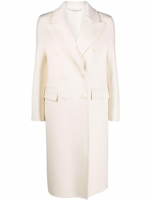 Ermanno Scervino Fitted Double-Breasted Coat