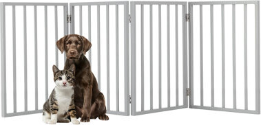 Petmaker 4-Panel Indoor Foldable Pet Gate