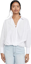 Thumbnail for your product : Stateside Poplin Twist Front Shirt