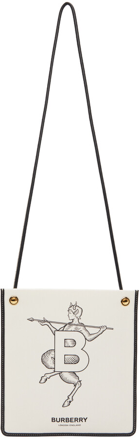 burberry purse white