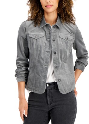 Charter Club Corduroy Button-Down Jacket, Created for Macy's - ShopStyle
