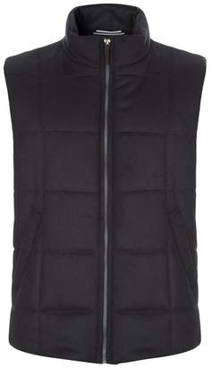 Harrods Quilted Cashmere Gilet